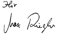 Ihr Max Riegler